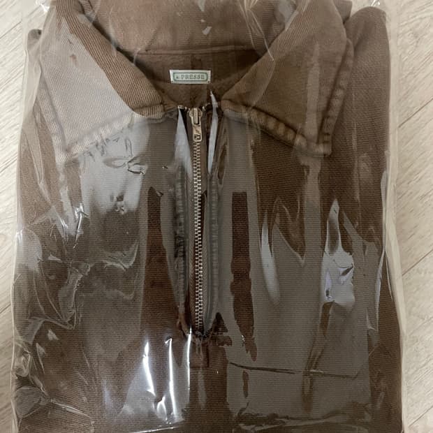 [5] 아프레쎄 26ss 하프집업 브라운