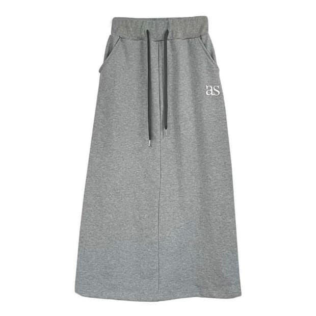 애즈온 트레이닝 롱 스커트