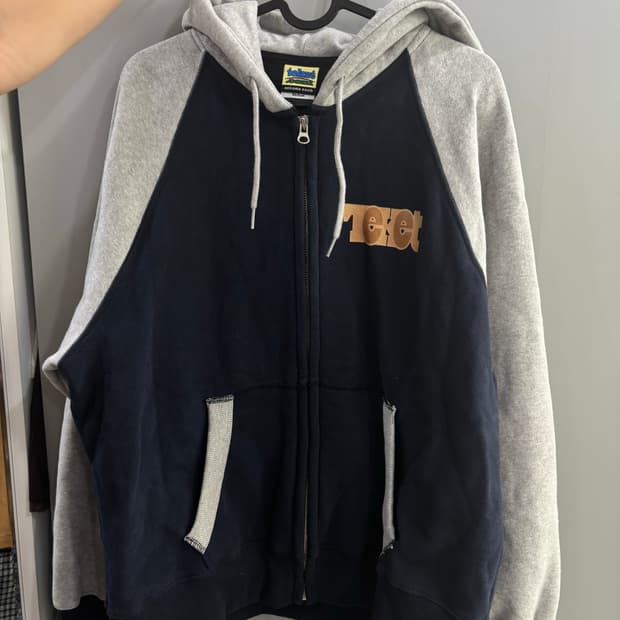 Teket 기모 후드집업 M