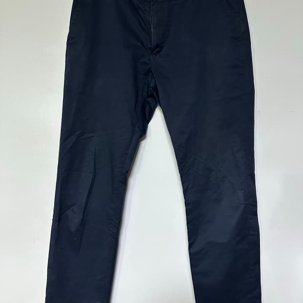 라코스테 슬림핏 남성 바지 네이비