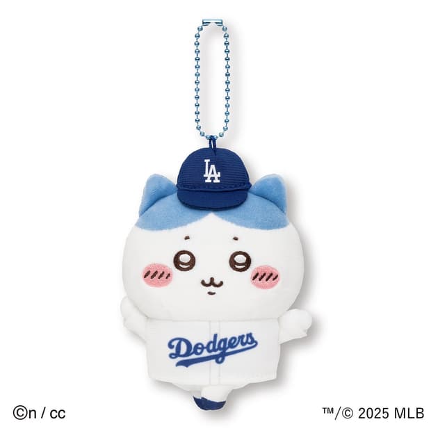 MLB 다저스 콜라보 하치와레 키링 미개봉