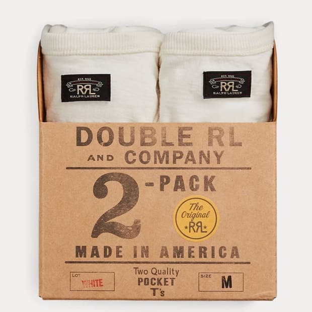 더블알엘 RRL 웜화이트 새상품 S