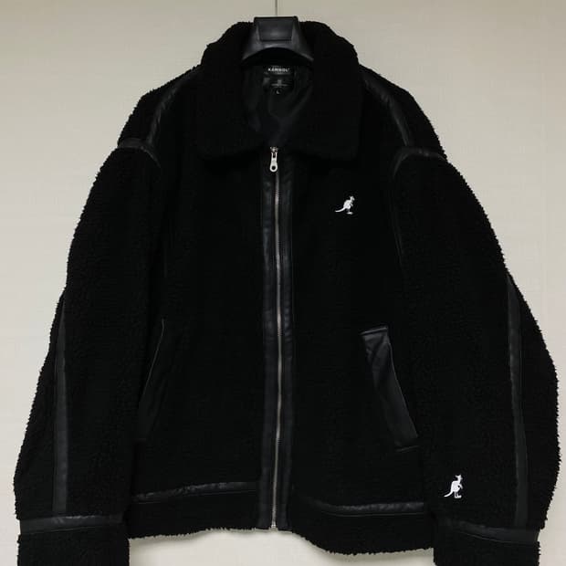 KANGOL FLEECE B3 BOMBER JACKET