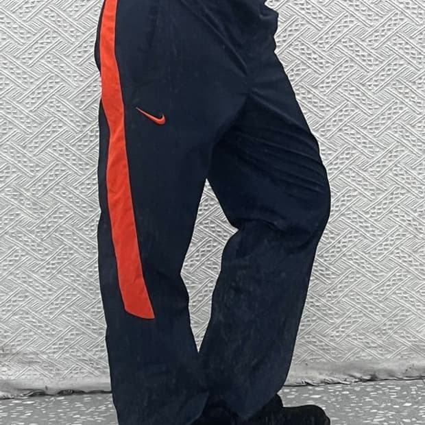 나이키 빈티지 레트로 오렌지 라인 트랙팬츠 M C07069