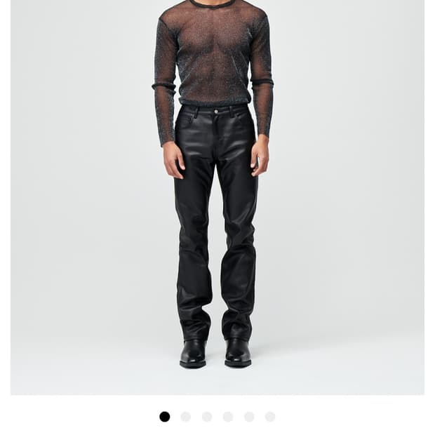 지즈루이즈 카본 코티드 데님팬츠