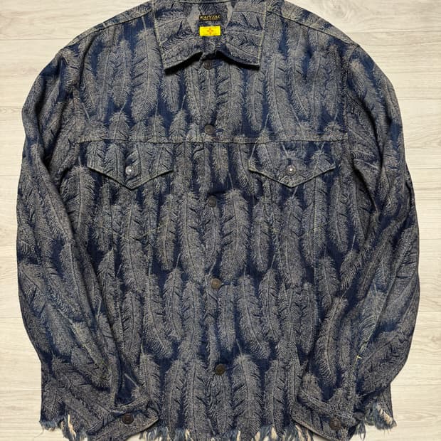 [4] KAPITAL 캐피탈 페더 데님 자켓