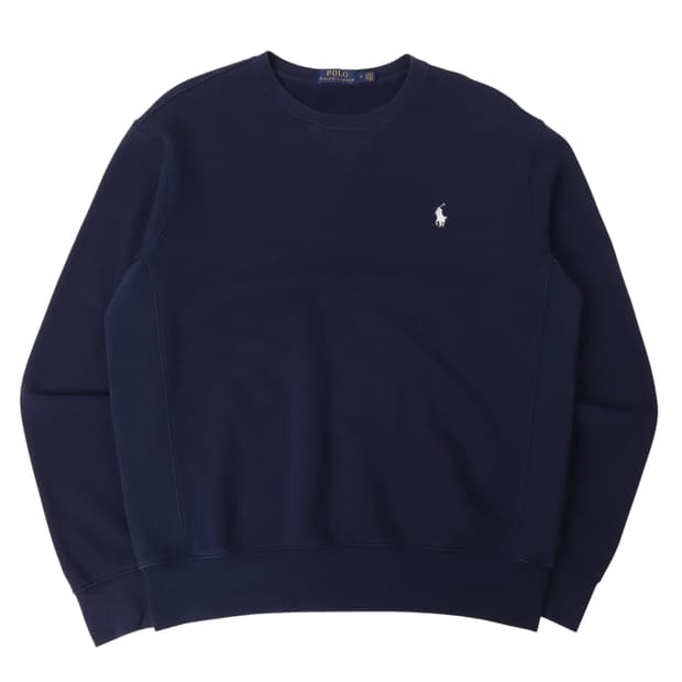 폴로 랄프로렌 네이비 코튼 스웻셔츠