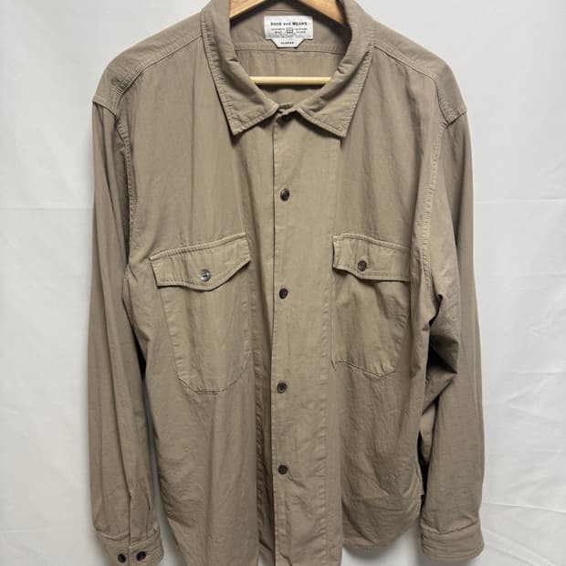 [XL] 엔즈앤드민즈 워크 셔츠 GRAIGE