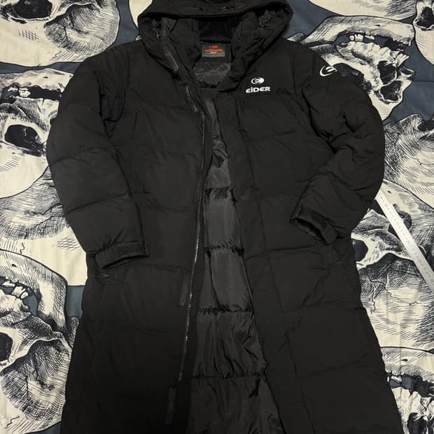 아이더 다운 롱패딩 M사이즈
