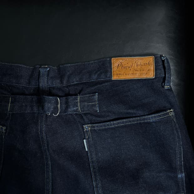 피그벨 메이커스 pm302 클래식 레귤러핏 인디고 데님