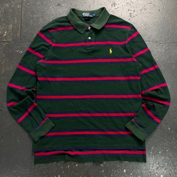 105 폴로 스트라이프 카라티 