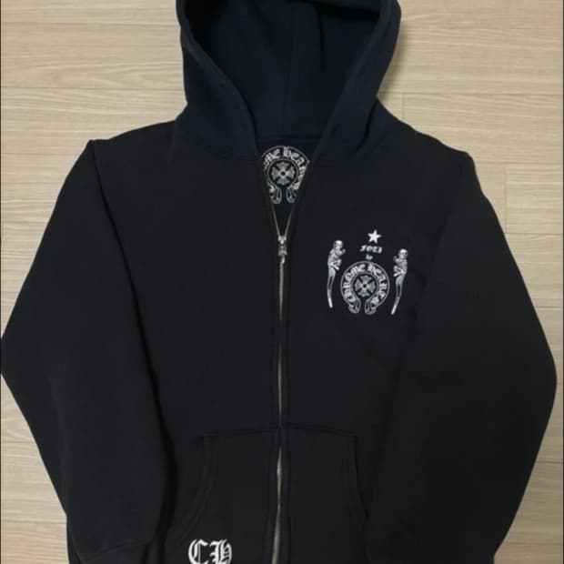 크롬하츠 포티 홀스슈 후드집업 L