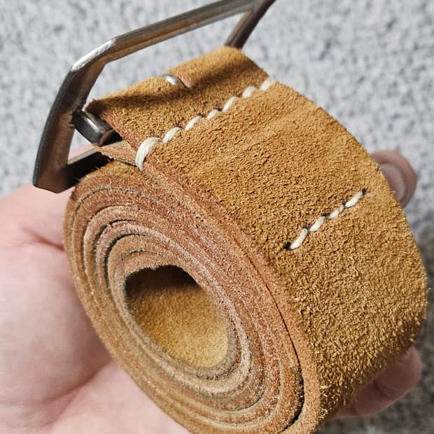 [34] warehouse 웨어하우스 스웨이드 개리슨 벨트 가리송