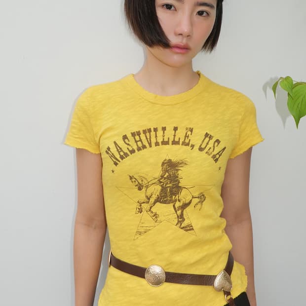 자라 빈티지 반팔 티셔츠 S 