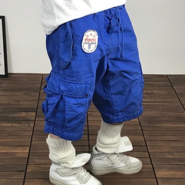 Polo Jeans Co Blue Cargo Shorts