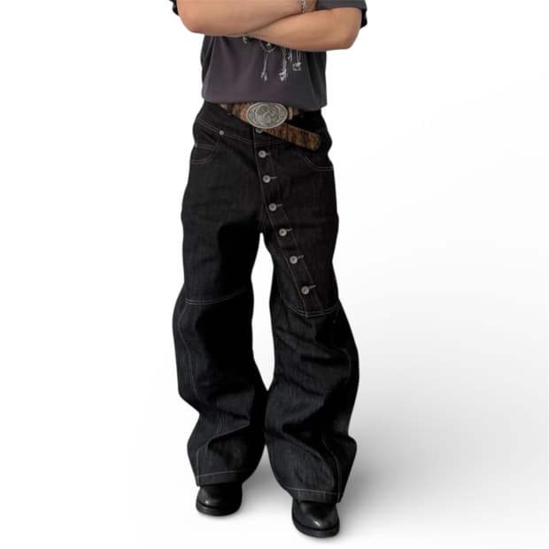 커브드 버튼 팬츠 예약배송 (1.29~2.5) (결제창 아님)