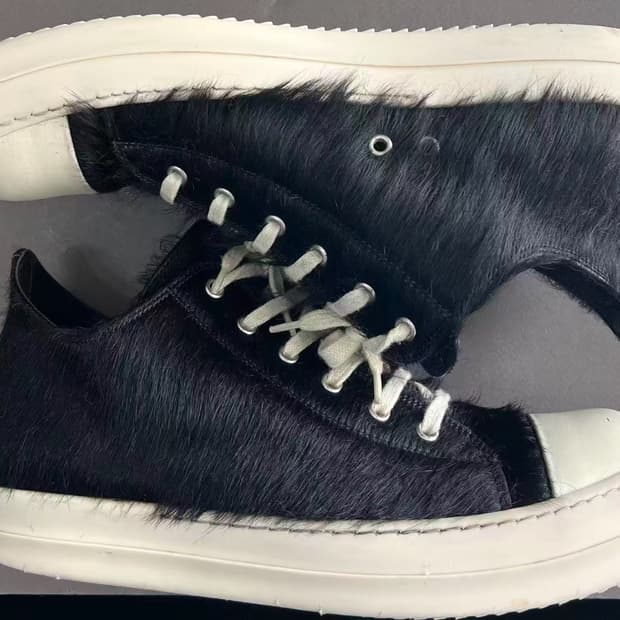 릭오웬스 24ss 포니 og box 44사이즈