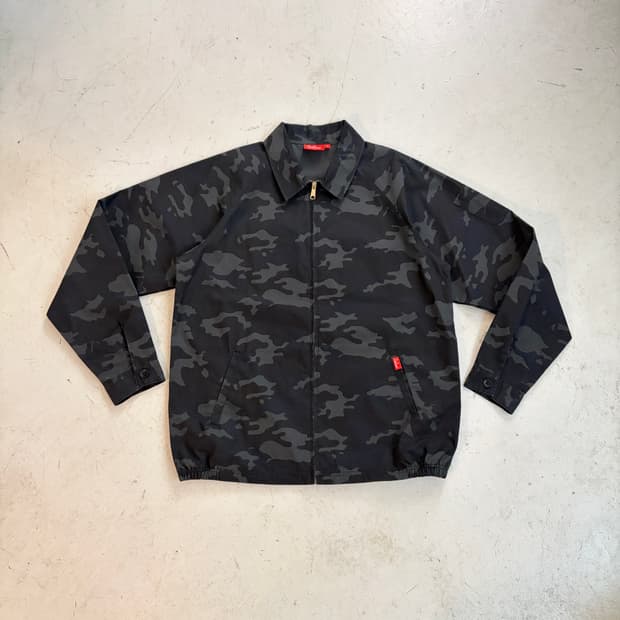 Cookman 빈티지 카모 집업 자켓 L