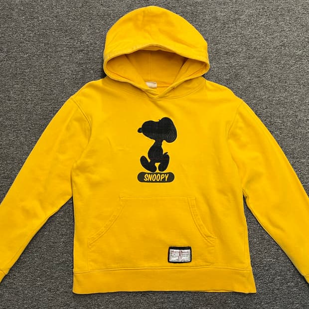 [90] 피너츠 X 해리스트위드 스누피 후드티 