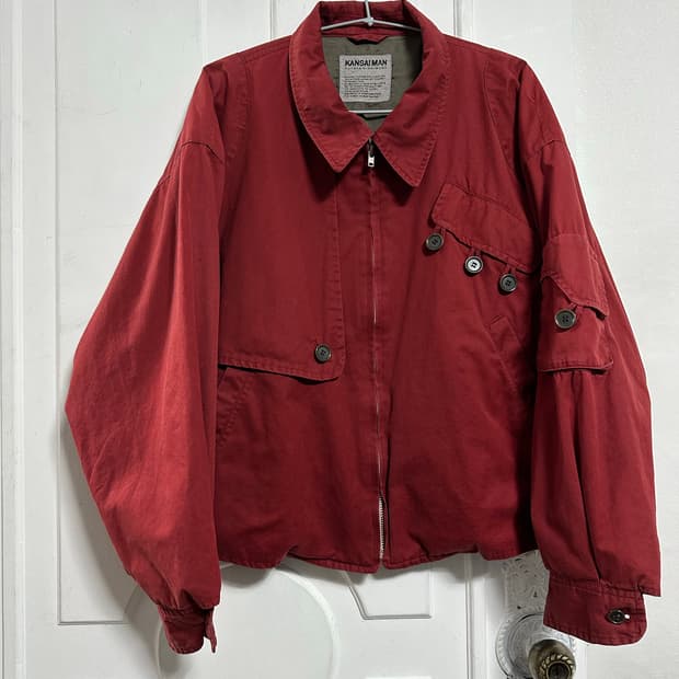 간사이 야마모토 아카이브 포켓 크롭 봄버