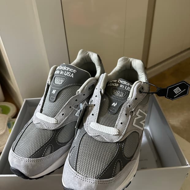 뉴발란스 993 그레이 새상품 260mm