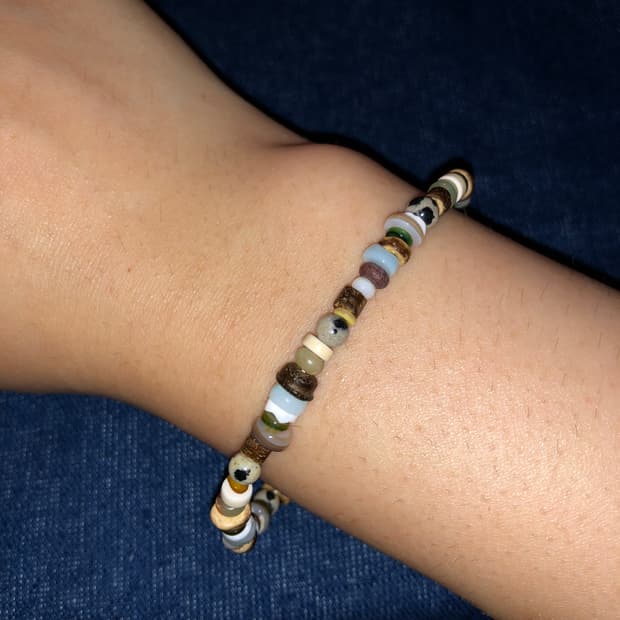 [hand made] 빈티지st 믹스비즈 팔찌 ver.1