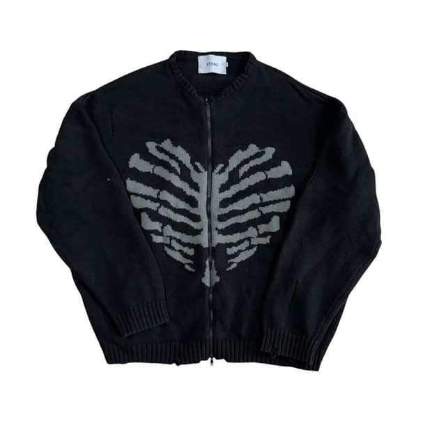 엑스톤즈 니트집업