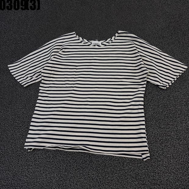 톰보이 스트라이프 반팔 티셔츠