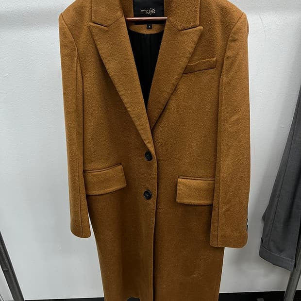 여) 마쥬 캐시미어100% 롱코트 