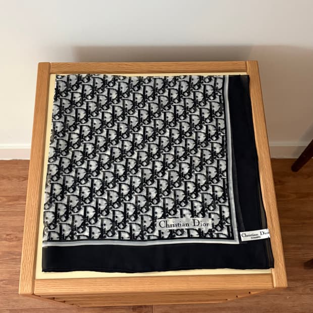 디올 오블리크 스카프