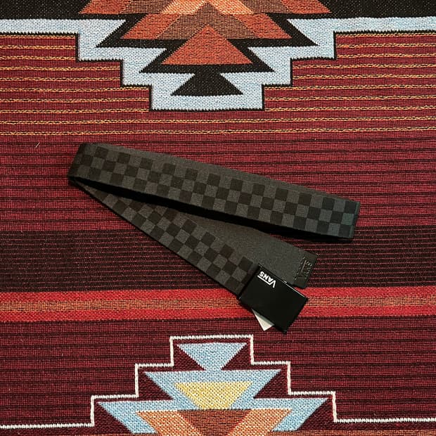 반스 체커보드 벨트 Vans