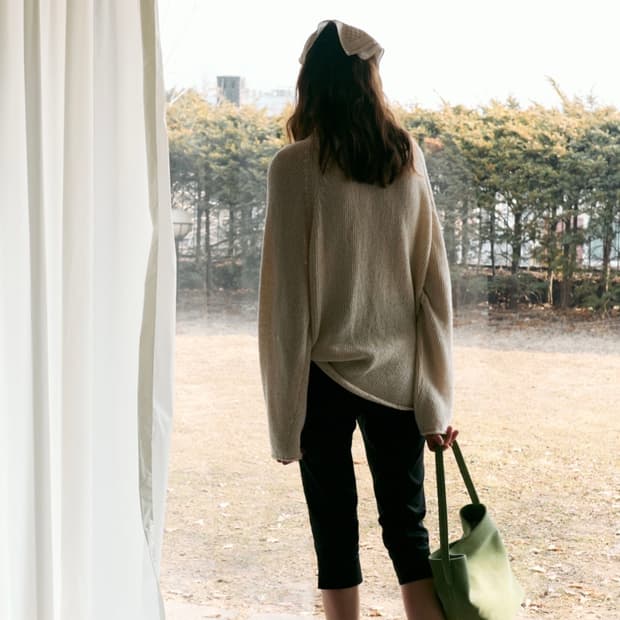 아르토 capri slit pants m