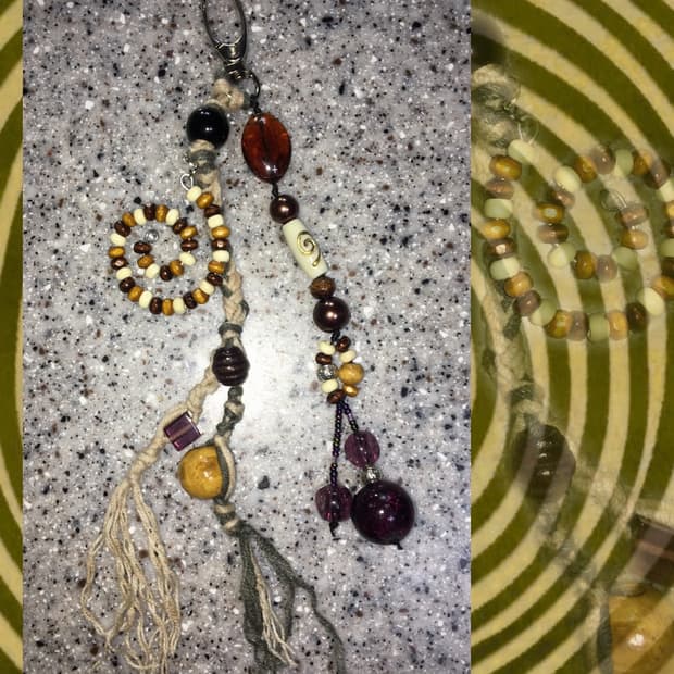 핸드메이드 비즈키링