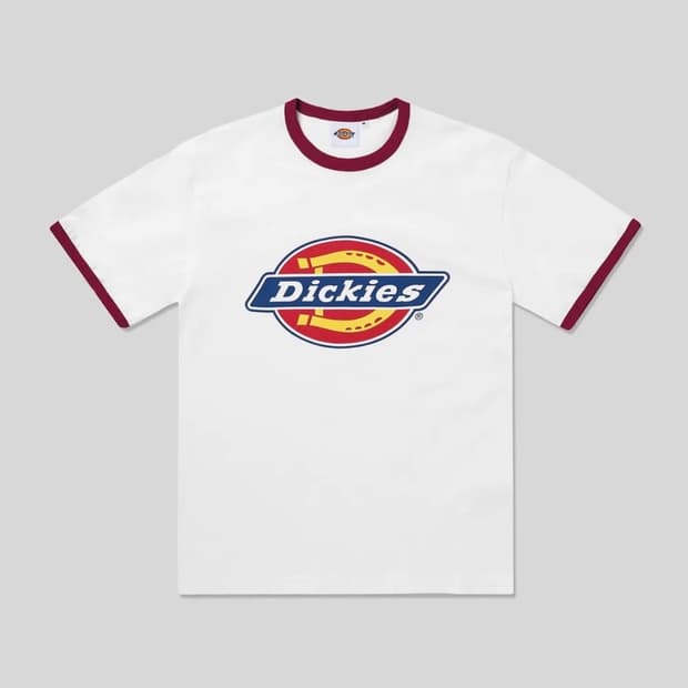 디키즈 트리 로고 링거 티셔츠 