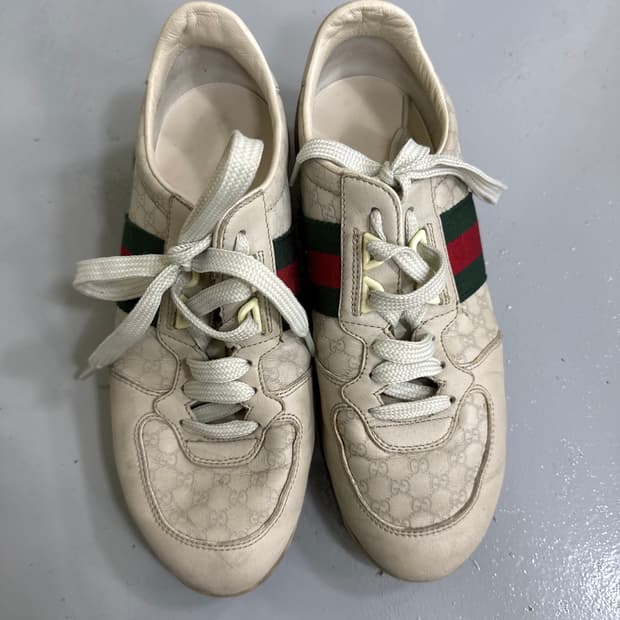 36 1/2 구찌 로우탑 스니커즈 0316T