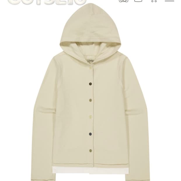 코이세이오 버튼업 후디 가디건 1사이즈