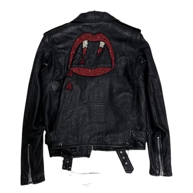 [F38] 생로랑 블러드러스터 L17 레더자켓