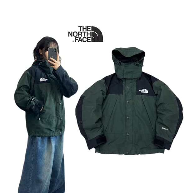 노스페이스 90s OG 고어텍스 GTX 포레스트그린 마운틴 바람막이 자켓