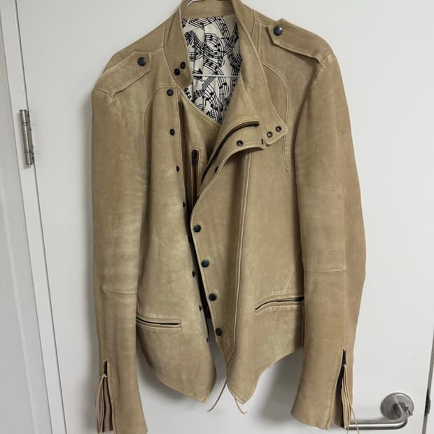 넘버나인 07 나폴레옹 양가죽 자켓