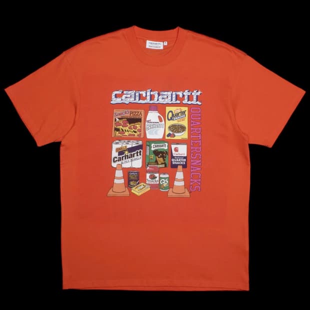 칼하트 QuarterSnacks 티셔츠 XL(새상품)