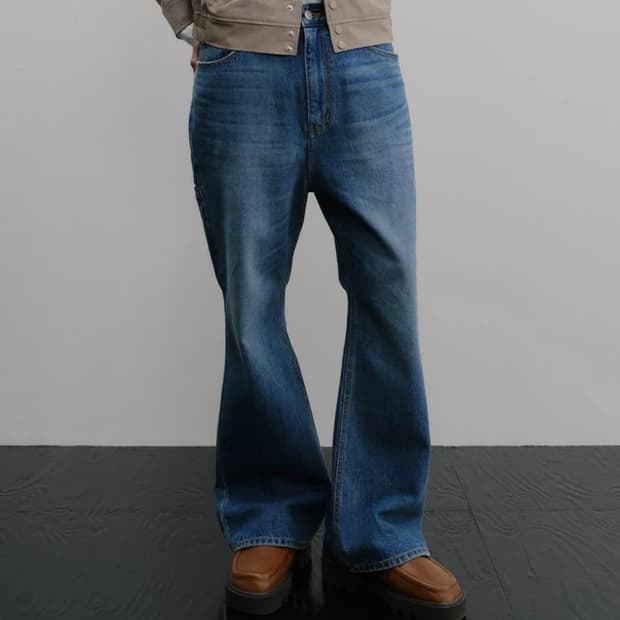 (새상품) ley 플레어진 L