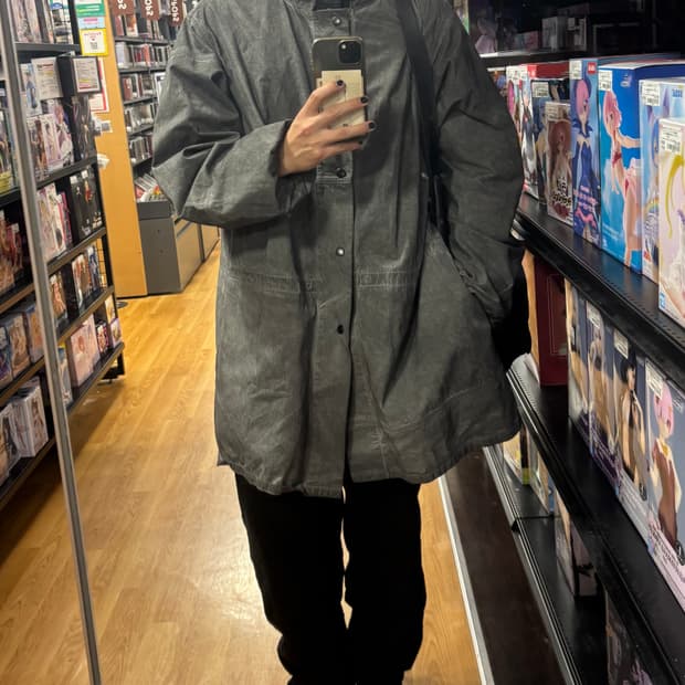Klasica dyeing coverall coat