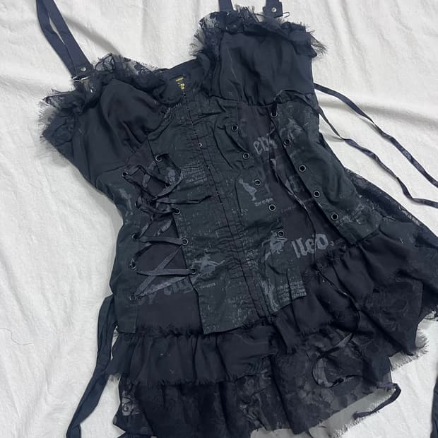 에이치나오토 그런지 레이스 탑 