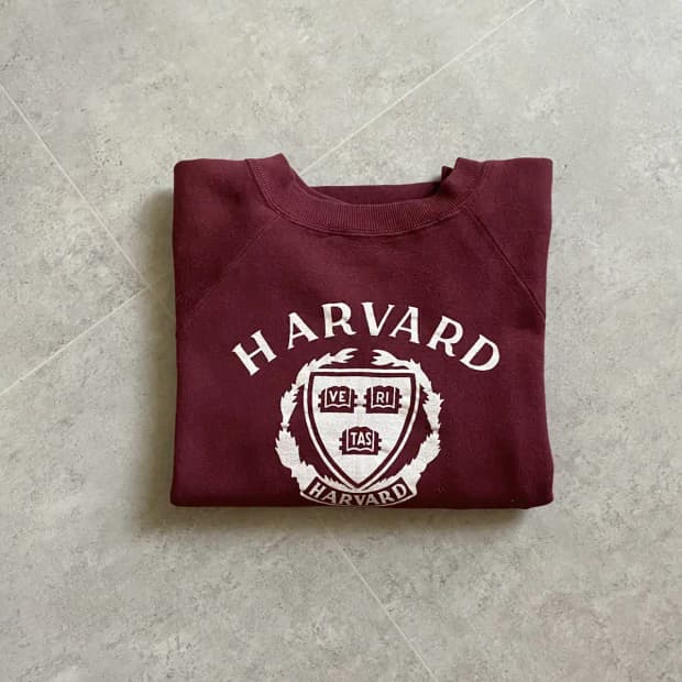 80's 챔피온 하버드 유니버시티 스웻셔츠 M(95~100)