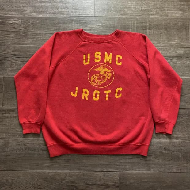 60's USMC 빈티지 스웻셔츠 100~105