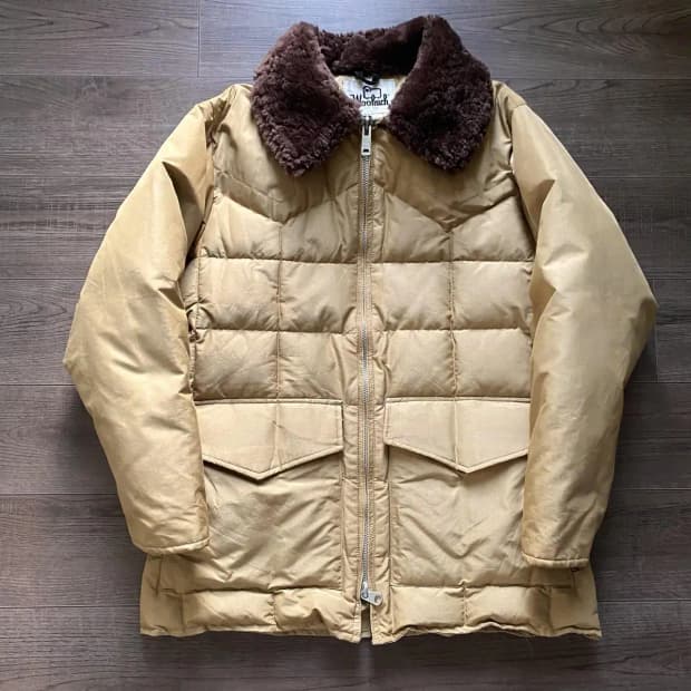 70's 울리치 쉐르파 칼라 구스 다운 자켓 L(100~105)
