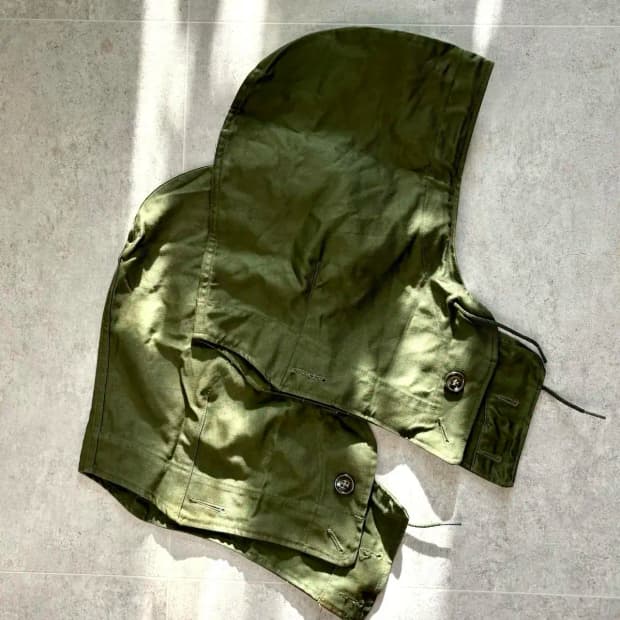 미군 M-43 필드자켓 후드 M/L 데드스탁