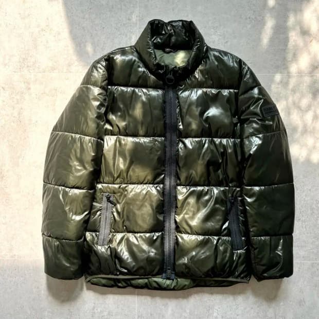 바버 인터네셔널 다운 자켓 M