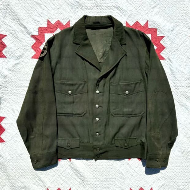 60's NYC MaBSTOA 버스 드라이버 자켓 44R(~105)