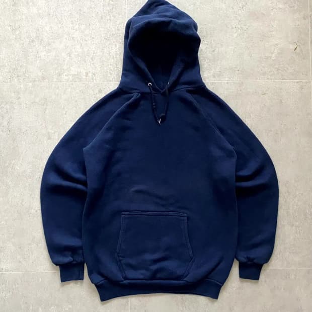 70's 빈티지 플레인 후디 100사이즈